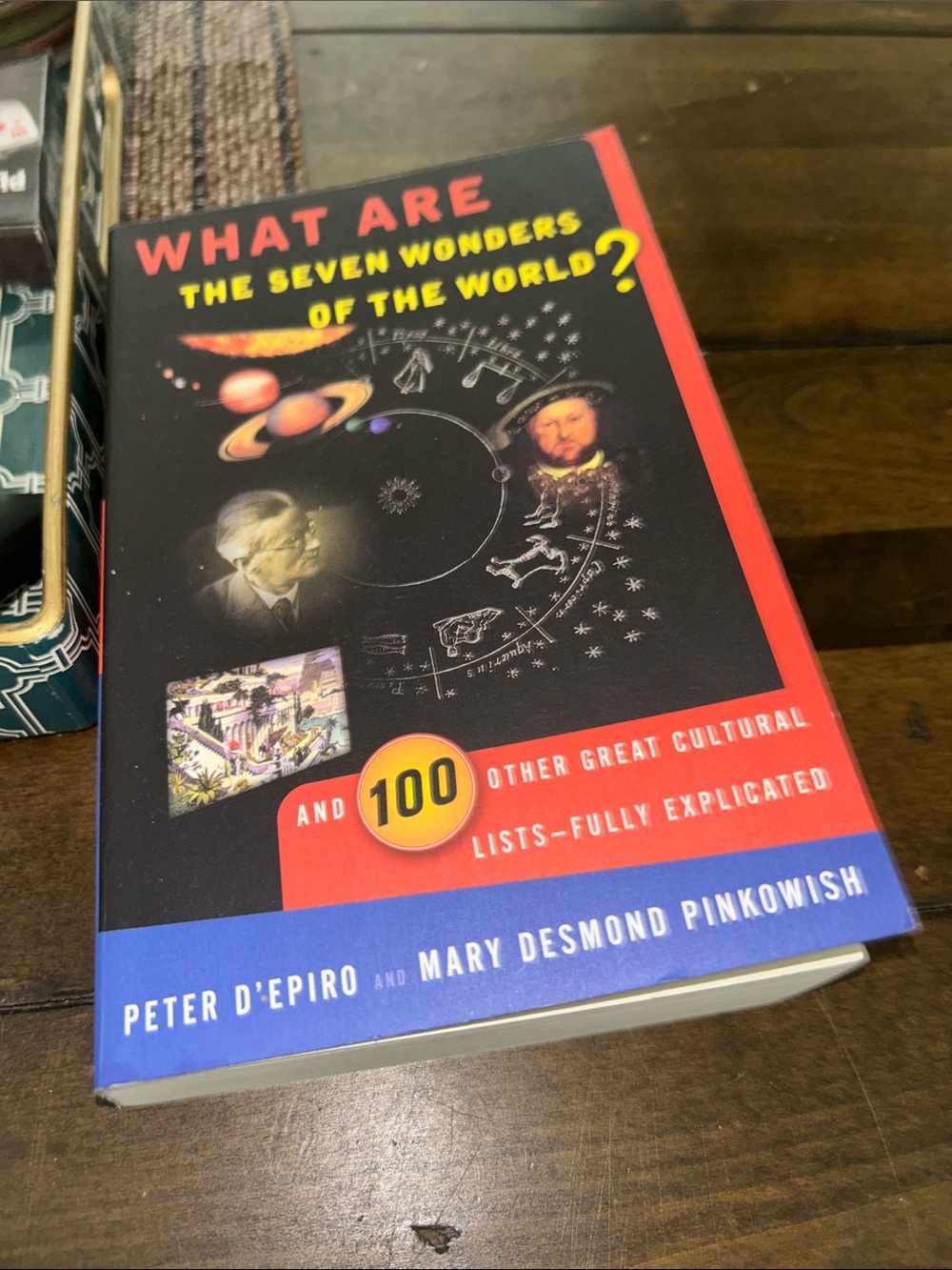 What Are the Seven+ Wonders of the World? — Black and Red Soft Cover Book